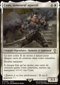 Cyan, samoura aguerri - Final Fantasy Commander Decks