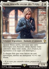 Elena, nouvelle recrue des TURKs - Final Fantasy Commander Decks