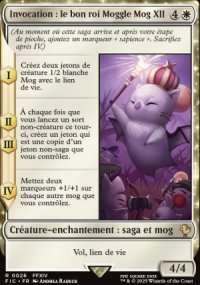 Invocation : le bon roi Moggle Mog XII - Final Fantasy Commander Decks