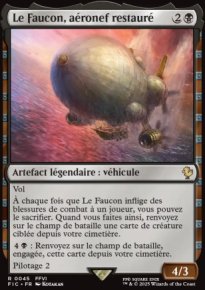 Le Faucon, aronef restaur - Final Fantasy Commander Decks
