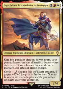 Edgar, hraut de la rvolution technologique - Final Fantasy Commander Decks
