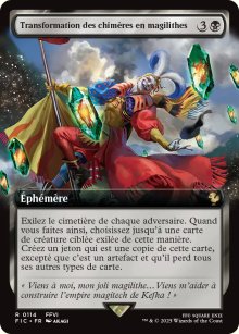 Transformation des chimres en magilithes - Final Fantasy Commander Decks