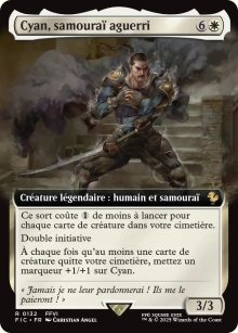 Cyan, samoura aguerri - Final Fantasy Commander Decks