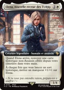 Elena, nouvelle recrue des TURKs - Final Fantasy Commander Decks
