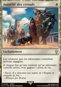 Autorit des consuls - Final Fantasy Commander Decks