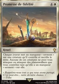 Promesse de fidlit - Final Fantasy Commander Decks