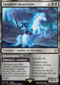 Cavalire meurtrire<br>Fin prcipite - Final Fantasy Commander Decks