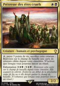 Prtresse des rites cruels - Final Fantasy Commander Decks