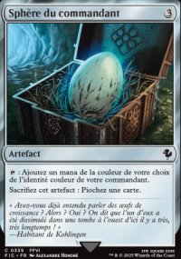 Sphre du commandant - Final Fantasy Commander Decks