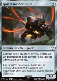 Golem mtoritique - Final Fantasy Commander Decks