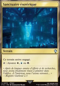 Sanctuaire sotrique - Final Fantasy Commander Decks