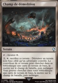 Champ de dmolition - Final Fantasy Commander Decks