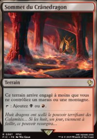 Sommet du Crnedragon - Final Fantasy Commander Decks
