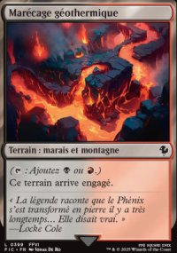 Marcage gothermique - Final Fantasy Commander Decks