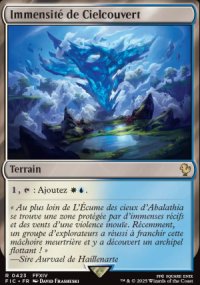Immensit de Cielcouvert - Final Fantasy Commander Decks