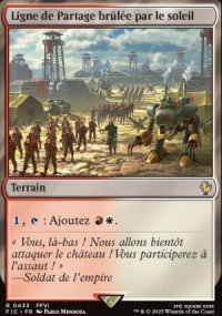 Ligne de Partage brle par le soleil - Final Fantasy Commander Decks