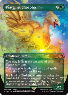 Chocobo voyageur - Final Fantasy
