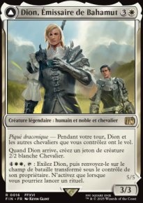 Dion, missaire de Bahamut<br>Bahamut, Primordial de la lumire