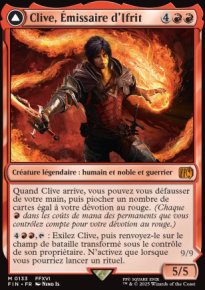 Clive, missaire d'Ifrit<br>Ifrit, Primordial du feu