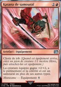 Katana de samoura - Final Fantasy