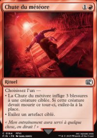 Chute du mtore - Final Fantasy