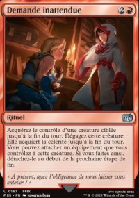 Demande inattendue - Final Fantasy
