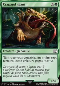 Crapaud gant - Final Fantasy