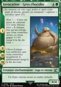 Invocation : Gros chocobo - Final Fantasy