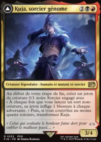 Kuja, sorcier gnome<br>Kuja en transe, rebelle du destin