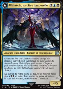 Ultimcia, sorcire temporelle<br>Ultimcia, matresse de la compression temporelle