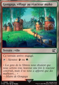 Gongaga, village au racteur mako - Final Fantasy