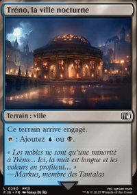 Trno, la ville nocturne - Final Fantasy
