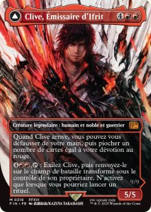 Clive, missaire d'Ifrit<br>Ifrit, Primordial du feu