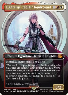 Lightning, l'clair foudroyant - Final Fantasy