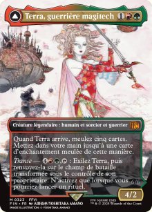 Terra, guerrire magitech<br>Terra, hritiere du sang des chimres