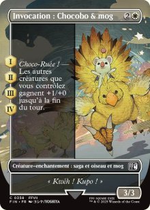 Invocation : Chocobo & mog - Final Fantasy