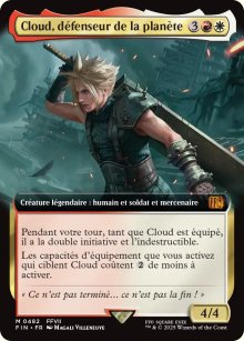 Cloud, dfenseur de la plante - Final Fantasy