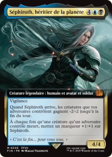 Sphiroth, hritier de la plante - Final Fantasy