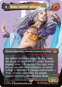 Kuja, sorcier gnome<br>Kuja en transe, rebelle du destin