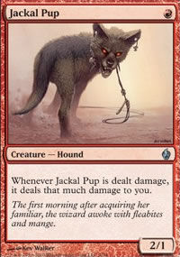 Jackal Pup - Premium Deck Series: Fire and Lightning