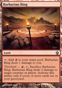 Barbarian Ring - Premium Deck Series: Fire and Lightning