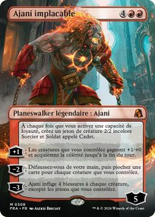 Ajani implacable - Reality Fracture
