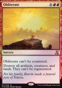 Obliterate - From the Vault : Lore