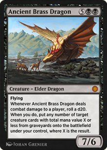 Ancient Brass Dragon - 