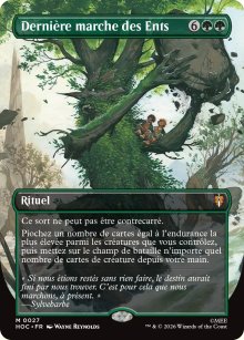 Derni�re marche des Ents - The Hobbit Commander Decks