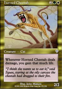 Horned Cheetah - 