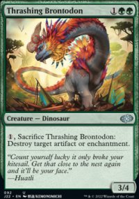 Thrashing Brontodon - 