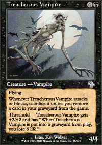 Treacherous Vampire - 