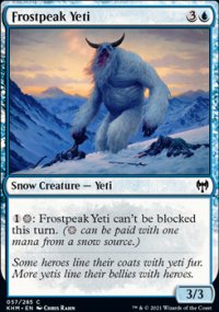 Frostpeak Yeti - Kaldheim