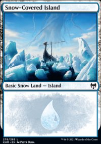 Snow-Covered Island - 